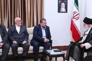 جزئیاتی محرمانه از دیدار رهبر انقلاب با هیئت حماس