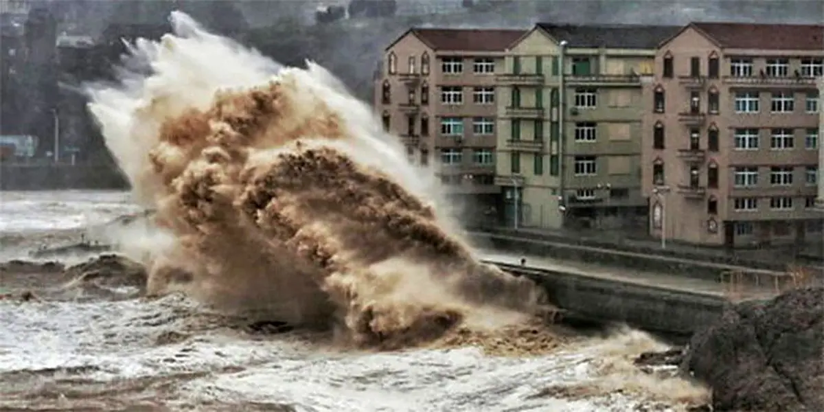 طوفان سهمگین در شرق چین