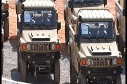 افزایش توان نظامی ایران با خودروی تاکتیکی ارس۲