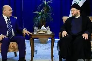 تاکید برهم صالح بر تقویت گفتگوهای سیاسی در عراق