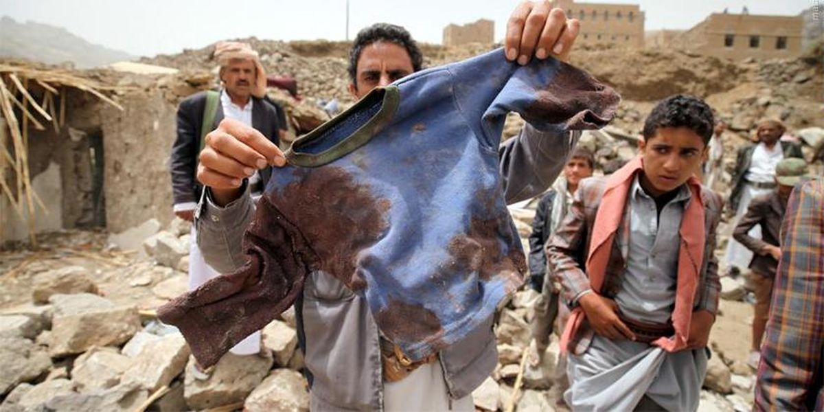 سرپوش سعودی ها بر جنایاتشان در یمن