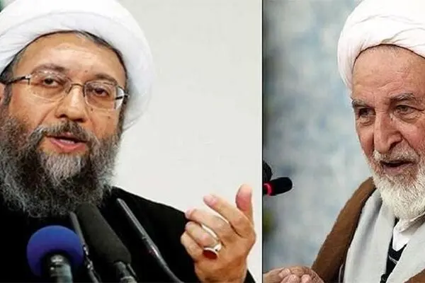 پاسخ تند آملی لاریجانی به آیت‌الله یزدی؛ هیچگاه نگفتم به نجف می‌روم