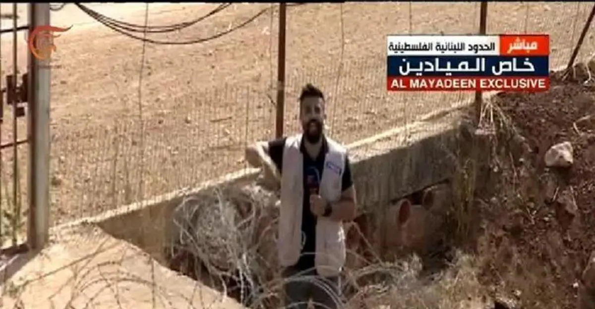 فیلم ورود خبرنگار لبنانی به سرزمین‌های اشغالی/ صهیونیستی برای اخطار وجود نداشت!