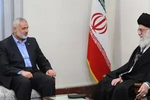 هنیه خطاب به رهبر انقلاب: ایران پیشران قوای حق است/خدای بزرگ را سپاسگزارم که وجود شما را به ما ارزانی داشت