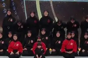 دختران نینجا به کودکان زیرپوشش بهزیستی آموزش رایگان ارائه می‌دهند