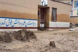 مدرسه‌های به گل نشسته