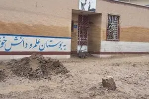 مدرسه‌های به گل نشسته