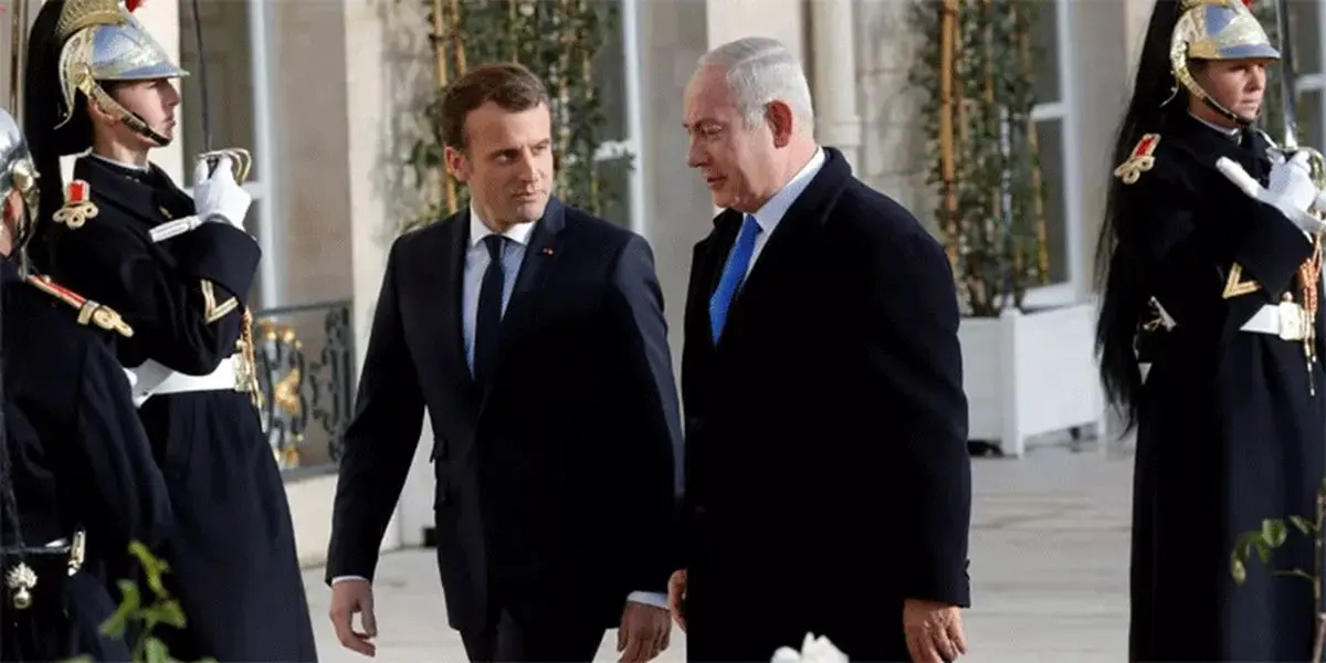 انتقاد تند نتانیاهو به ماکرون به دلیل تلاش برای زنده نگه داشتن برجام