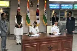 هند و کره دو تفاهم‌نامه در زمینه تبادلات دفاعی و آموزشی امضا کردند