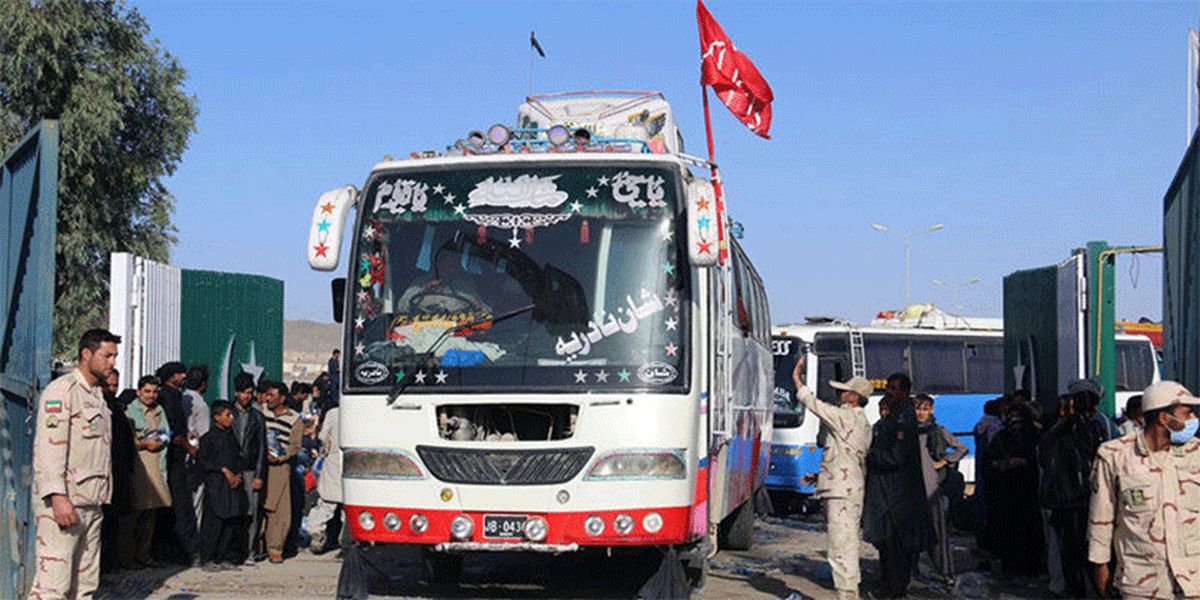افزون بر ۱۵ هزار زائر پاکستانی کربلا، وارد سیستان و بلوچستان شدند