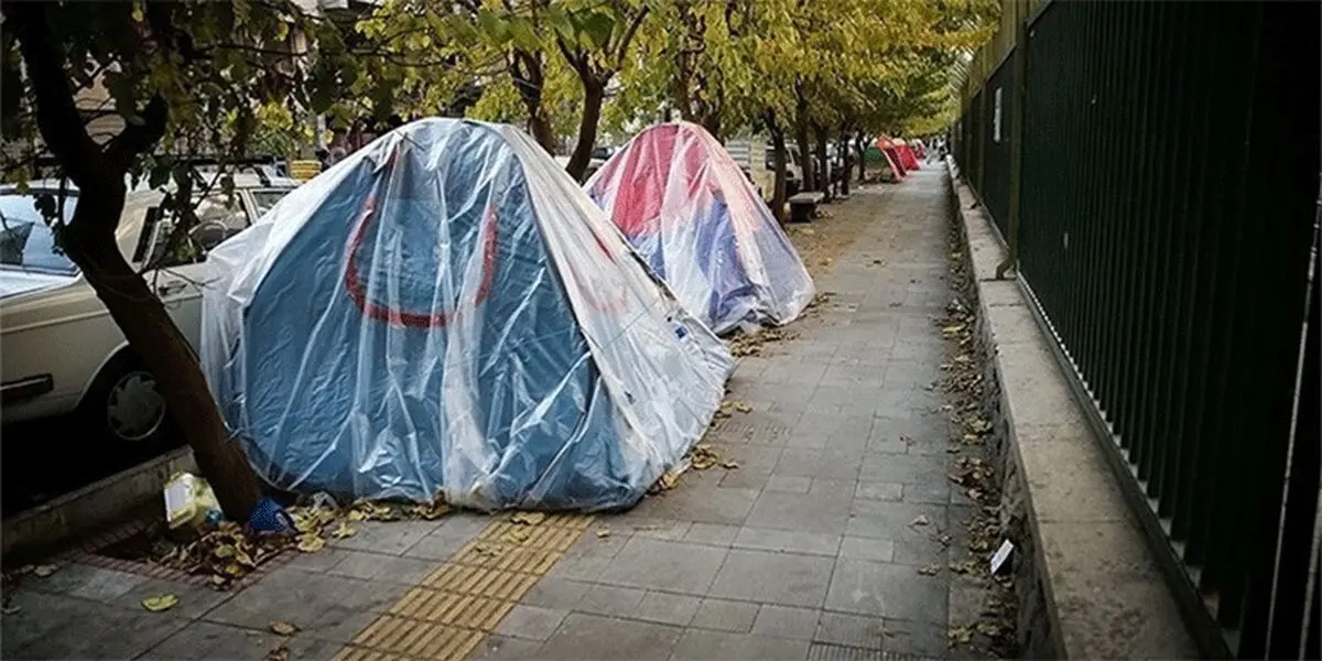 خیابان خوابی همراهان بیماران