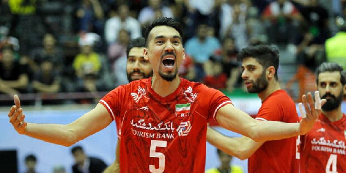هت تریک تیم ملی والیبال ایران در قهرمان آسیا