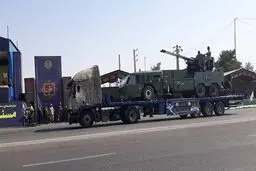 سامانه توپخانه‌ای حائل رونمایی شد