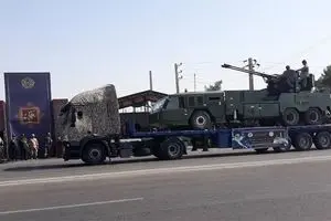 سامانه توپخانه‌ای حائل رونمایی شد