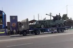 سامانه توپخانه‌ای حائل رونمایی شد