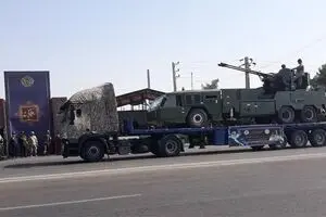 سامانه توپخانه‌ای حائل رونمایی شد