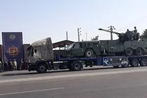 سامانه توپخانه‌ای حائل رونمایی شد