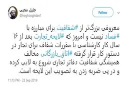 دلیل مخالفت اتاق بازرگانی با لایحه تجارت چیست؟