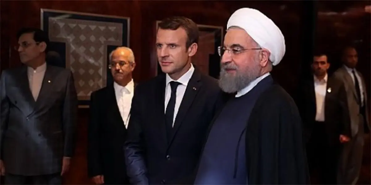 فیلم: روحانی خطاب به مکرون: خوب پیش می‌رفتید، متوقف شدید!