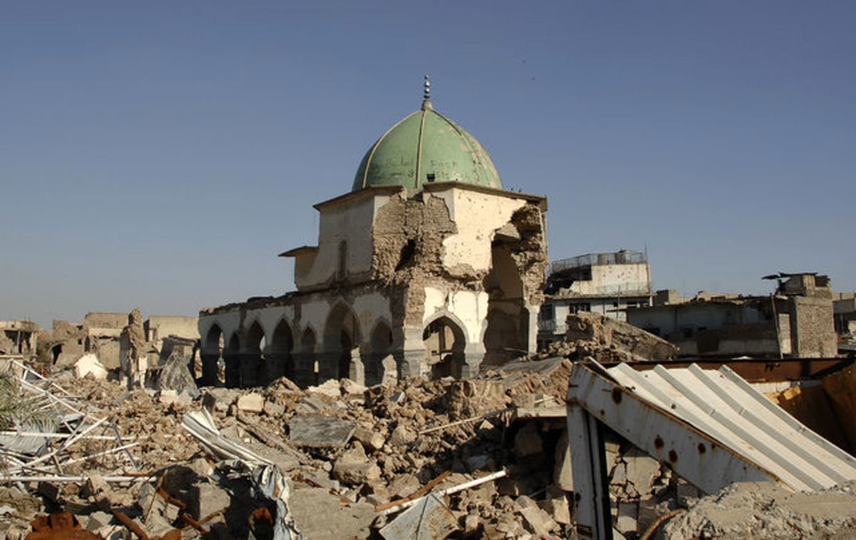 مسجد "جامع النوری" موصل بازسازی می‌شود