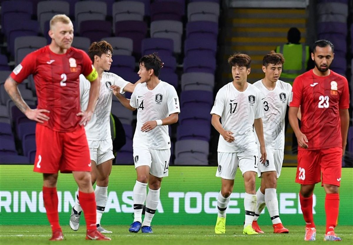 جام ملت‌های آسیا|پیروزی کره‌ای‌ها مقابل قرقیزستان در روز فرصت‌سوزی مهاجمان/ صعود شاگردان بنتو قطعی شد