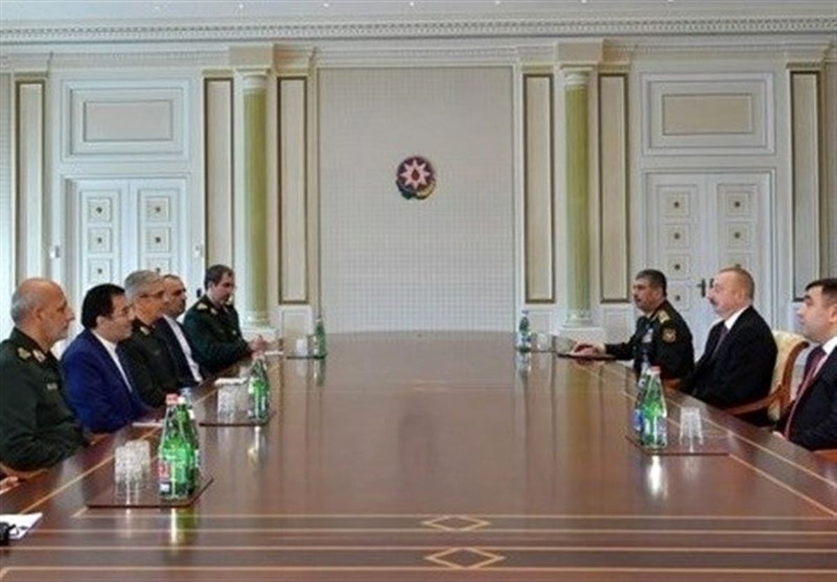 سردار باقری با رئیس‌جمهور آذربایجان دیدار کرد