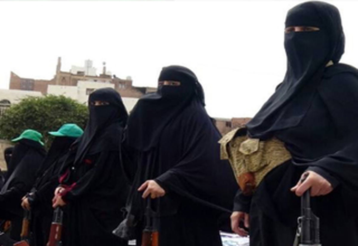 گروه نظامی خواهران زینب در یمن راه اندازی شد +عکس