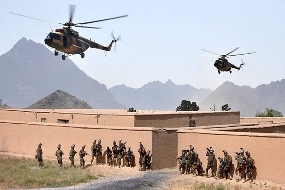 ۱۵ قرارگاه طالبان در بغلان افغانستان منهدم شد