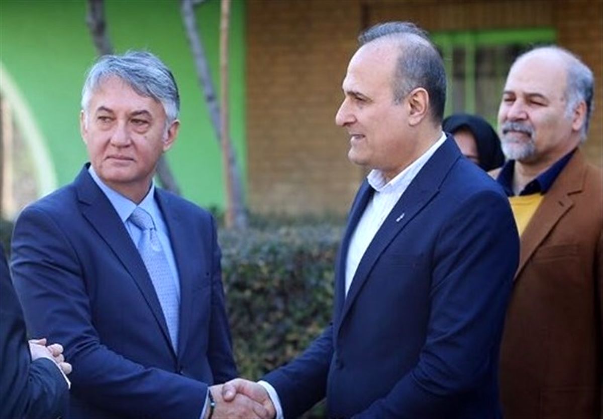 دیدار سفیر صربستان با رئیس فدراسیون بسکتبال/ تیم ملی ایران به مصاف صربستان می‌رود