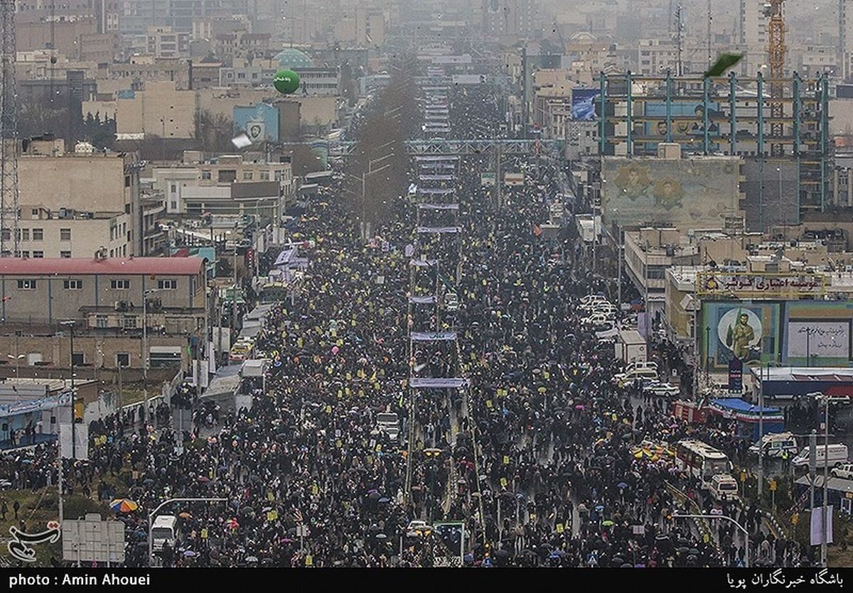 تقدیر شورای هماهنگی تبلیغات اسلامی از حضور پرشکوه مردم در راهپیمایی ۲۲بهمن