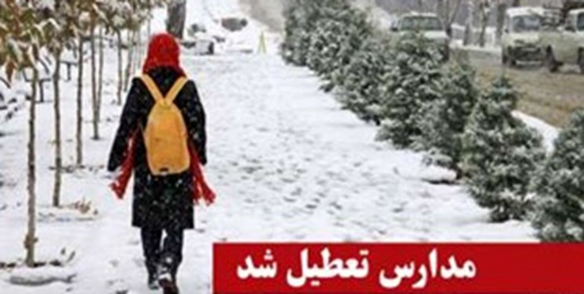 برودت هوا و بارش برف مدارس ۴ شهرستان تهران را به تعطیلی کشاند