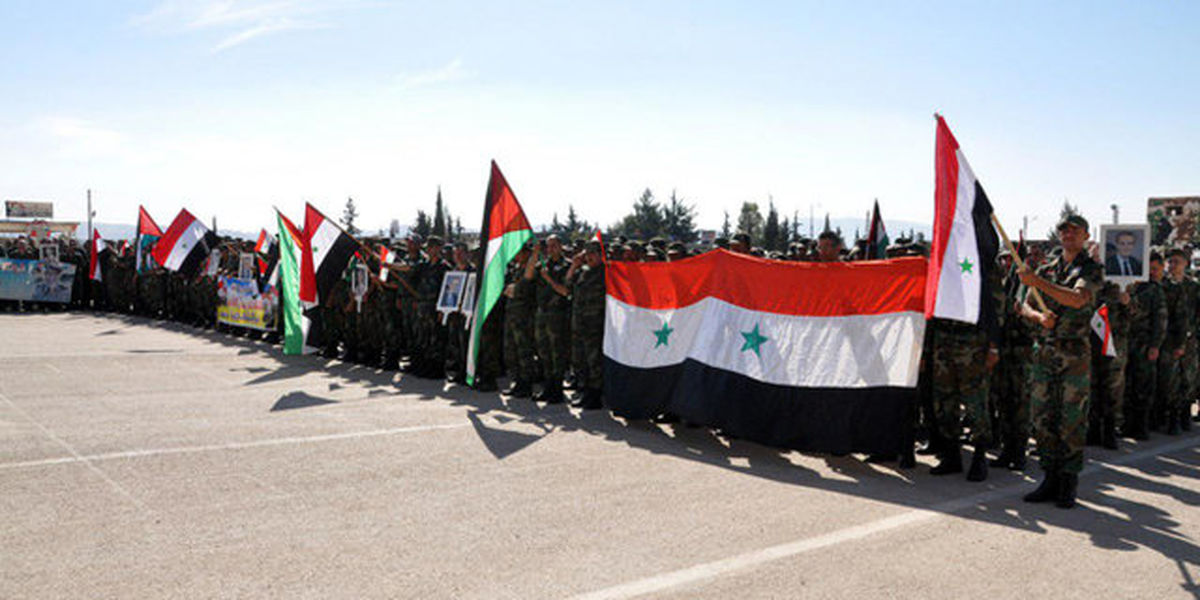 تظاهرات ساکنان دیرالزور علیه حضور آمریکا در سوریه