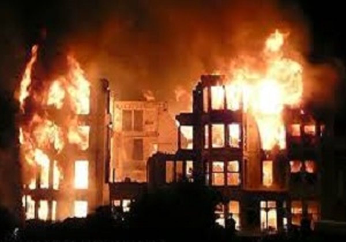 آتش‌سوزی در هتلی در هند ۹ کشته بر جای گذاشت