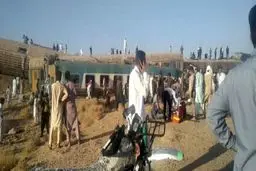 باز کردن پیچ ریل در محدوده ۲۰ متر دلیل احتمالی حادثه قطار زاهدان