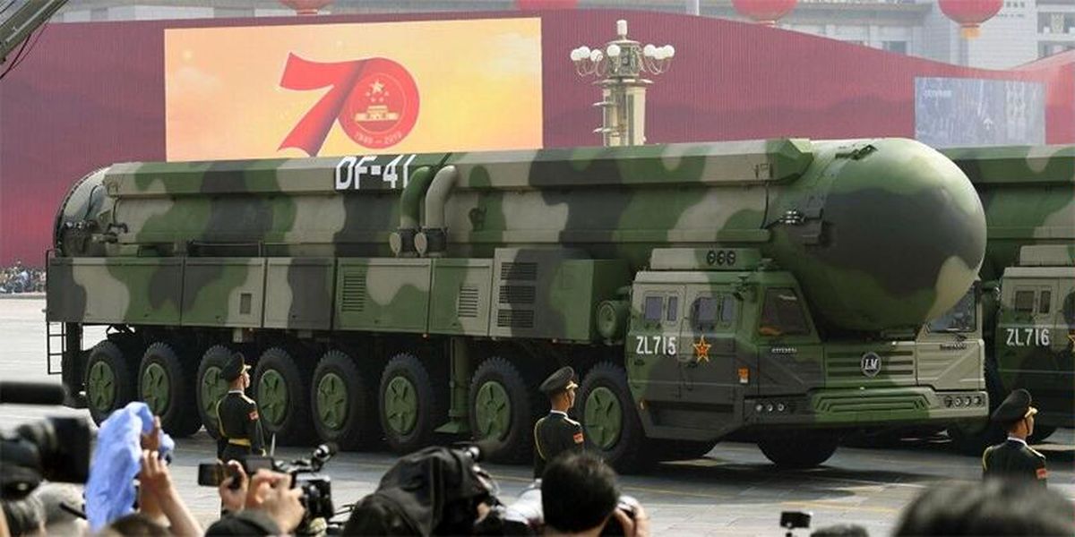 رونمایی چین از موشک اتمی «DF-۴۱» + فیلم