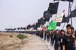 شوق اربعین در خیابان‌های شهر