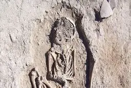 کشف پیکری ۶ هزارساله از یک فرزند نجیب زاده + تصاویر