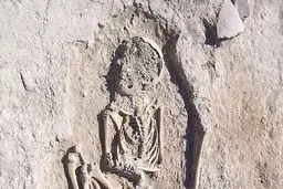 کشف پیکری ۶ هزارساله از یک فرزند نجیب زاده + تصاویر