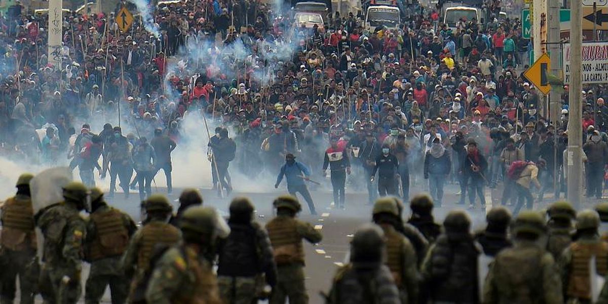 اعتراضات مردم اکوادور ۵ کشته بر جای گذاشت