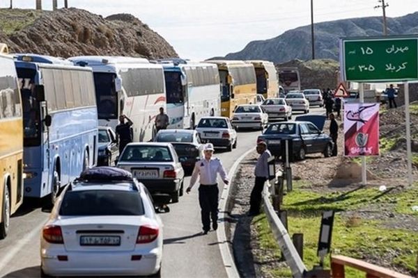 تردد ۲۰۰ هزار خودرو به مهران