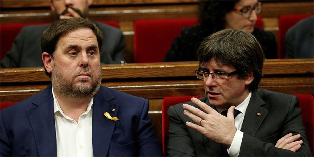 اسپانیا رهبران جنبش استقلال «کاتالونیا» را به جمعا ۱۰۰ سال حبس محکوم کرد