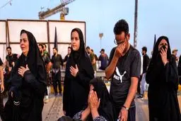 عکس: اولین سلام بر حسین (ع)