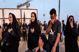 عکس: اولین سلام بر حسین (ع)