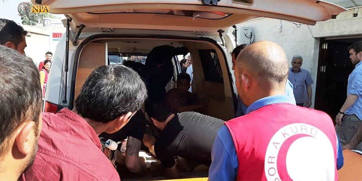 ۱۳ کشته و ۷۰ زخمی در حمله توپخانه‌ای ترکیه به کاروان آوارگان سوری
