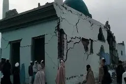 ۲ انفجار در مسجدی در ننگرهار افغانستان