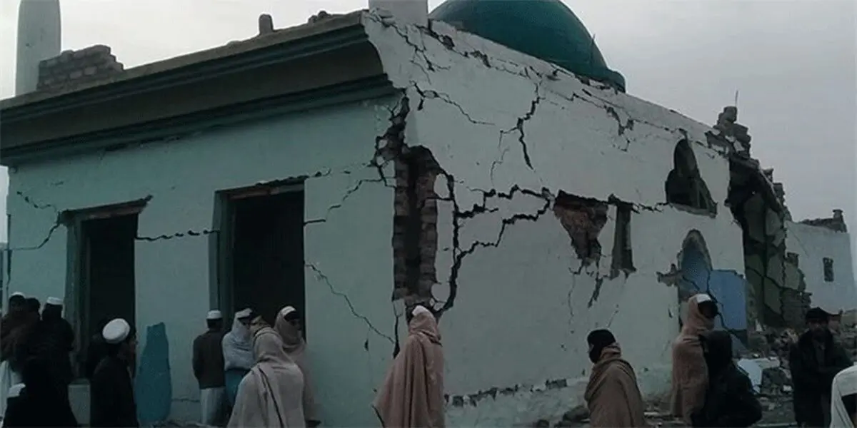 ۲ انفجار در مسجدی در ننگرهار افغانستان