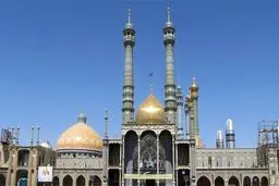 عکس: بارگاه حرم حضرت معصومه (س) در دوره قاجار