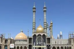 عکس: بارگاه حرم حضرت معصومه (س) در دوره قاجار