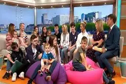 پرجمعیت‌ترین خانواده انگلیسی ۲۴ نفره می‌شود