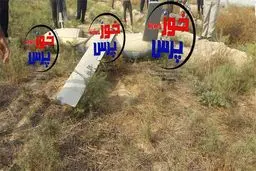 هواپیمای بدون سرنشین ناشناس در شوشتر ساقط شد